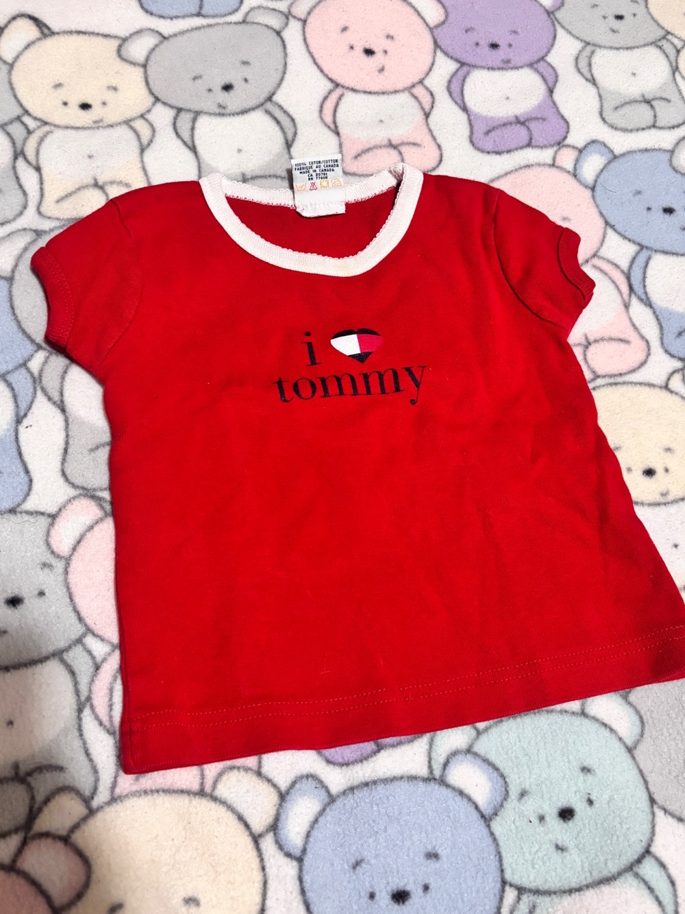 Tommy Hilfiger Baby Tee 12-18 Months Toddler Shirt